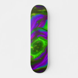 Groen en Paars Skateboard