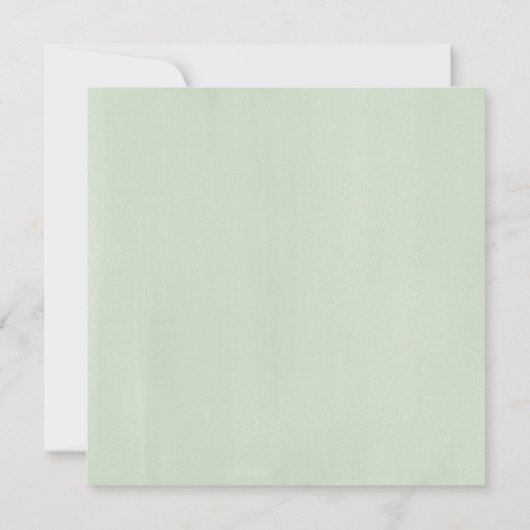 Groen en Paars Succulent Bouquet Square Weddenscha Kaart (Achterkant)