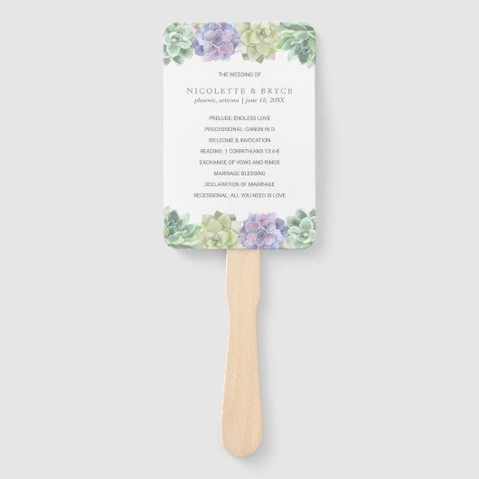 Groen en Paars weddenschap Handwaaier (Voorkant)