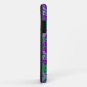 Groen en paarse paisley Case-Mate iPhone case (Achterkant/rechts)