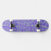 Groen en Paarse Vormgeving Persoonlijk Skateboard (Horizontaal)