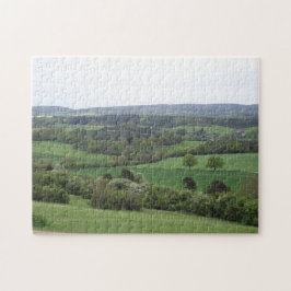 Groen en Pleasant Land Jigzaag Puzzle Legpuzzel