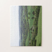 Groen en Pleasant Land Jigzaag Puzzle