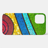 Groen en rood abstract schilderij Case-Mate iPhone case (Achterkant (horizontaal))