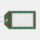 Groen en rood cadeaulabel (Achterkant Horizontaal)