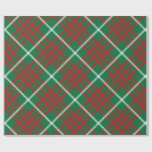 Groen en rood cadeaupapier (Vlak)