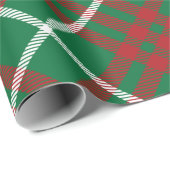 Groen en rood cadeaupapier (Rol Hoek)