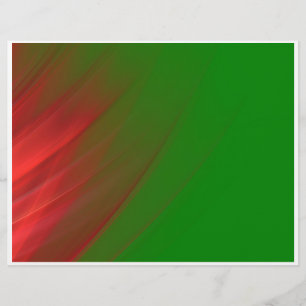 groen en rood flyer