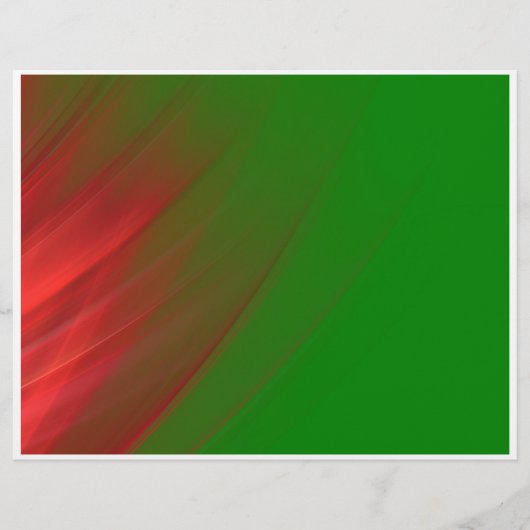 groen en rood flyer (Voorkant)