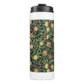 Groen en rood fruit door William Morris. Thermosbeker (Voorkant)