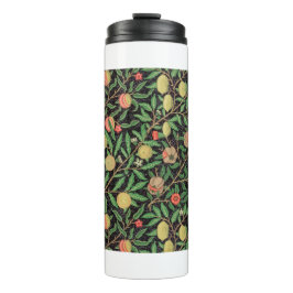 Groen en rood fruit door William Morris. Thermosbeker