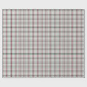 Groen en rood geruit cadeaupapier (Vlak)