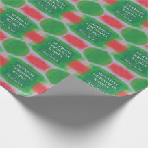 Groen en rood geschilderd Abstract kerstfeest