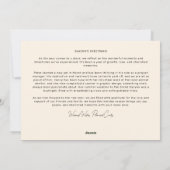 Groen en rood geschilderd Lijst en vijf foto's Feestdagenkaart (Achterkant)