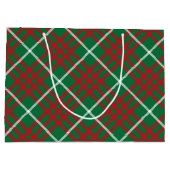 Groen en rood groot cadeauzakje (Achterkant)