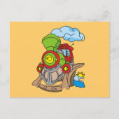 Groen en rood overhemden en cadeaus briefkaart (Voorkant)