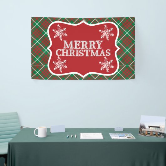 Groen en rood spandoek (Beurs)