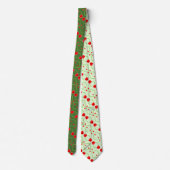 Groen en rood stropdas (Achterkant)