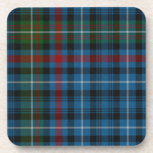 Groen en rood Tartan Onderzetter