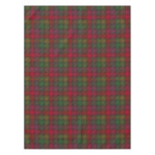 Groen en rood, tartan tafelkleed (Voorkant)