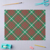 Groen en rood tissuepapier (Craft)