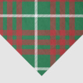 Groen en rood tissuepapier (Detail)