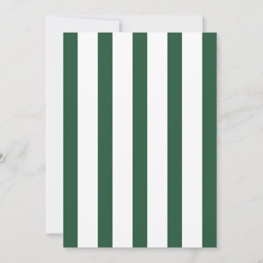 Groen en Roze Bananenblad Beverly Hills Hotel Kaart (Achterkant)