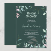 Groen en Roze Groen Vrijgezellenfeest Kaart (Voorkant / Achterkant)