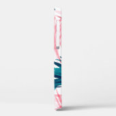 Groen en roze palmblad Case-Mate iPhone case (Achterkant / Links)