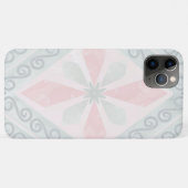 Groen en roze pastel diamantpatroon Case-Mate iPhone case (Achterkant (horizontaal))