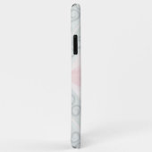 Groen en roze pastel diamantpatroon Case-Mate iPhone case (Achterkant/rechts)