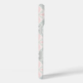Groen en roze pastel diamantpatroon Case-Mate iPhone case (Achterkant / Rechts)