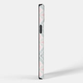 Groen en roze pastel diamantpatroon Case-Mate iPhone case (Achterkant / Rechts)