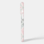 Groen en roze pastel diamantpatroon Case-Mate iPhone case (Achterkant / Links)