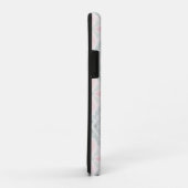 Groen en roze pastel diamantpatroon Case-Mate iPhone case (Achterkant/rechts)