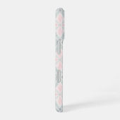Groen en roze pastel diamantpatroon iPhone 16 hoesje (Rechterkant)
