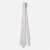 Groen en roze pastel diamantpatroon stropdas (Voorkant)