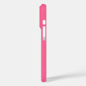 Groen en roze streepjespatroon gepersonaliseerd Case-Mate iPhone case (Achterkant / Links)