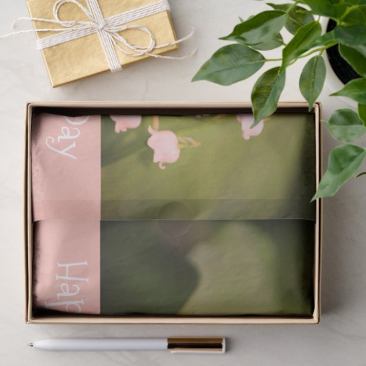 Groen en Roze Tissuepapier (Geschenk)