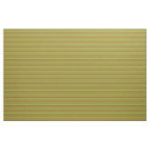 Groen en Sienna Striped Pattern Stof (Fat Quarter)