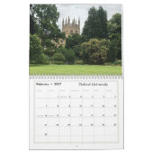 Groen en tuinen in Oxford, UK Kalender 2025 (Feb 2027)