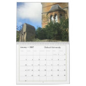 Groen en tuinen in Oxford, UK Kalender 2025 (Jan 2027)