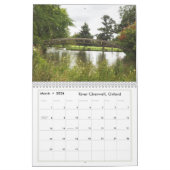 Groen en tuinen in Oxford, UK Kalender 2025 (Mar 2026)