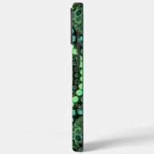 Groen en Turquoise Kaleidoscoop Mandala Patroon Case-Mate iPhone Case (Achterkant / Links)