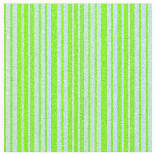 Groen en Turquoise Lined Pattern Stof (Close Up)