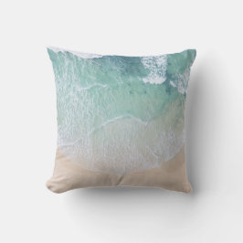 Groen en wit aanloopzand en zeeschildpad kussen