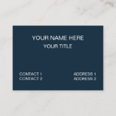 Groen en Wit Abstract Patroon Visitekaartje (Achterkant)