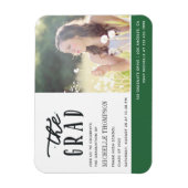 Groen en Wit Afstuderen Partij nodigt Magnet uit Magneet (Verticaal)