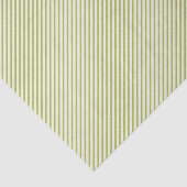 Groen en wit diagonaal gestreept Kerstmis Tissuepapier (Detail)