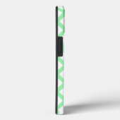 Groen en wit diamant patroon Case-Mate iPhone c Case (Achterkant / Rechts)